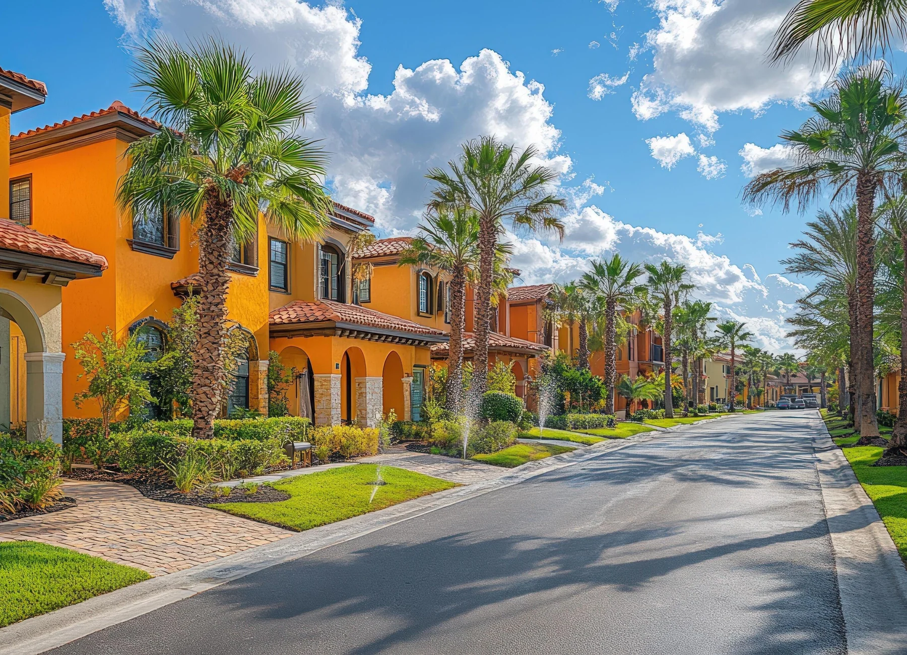 Eastlake residential street in Chula Vista
